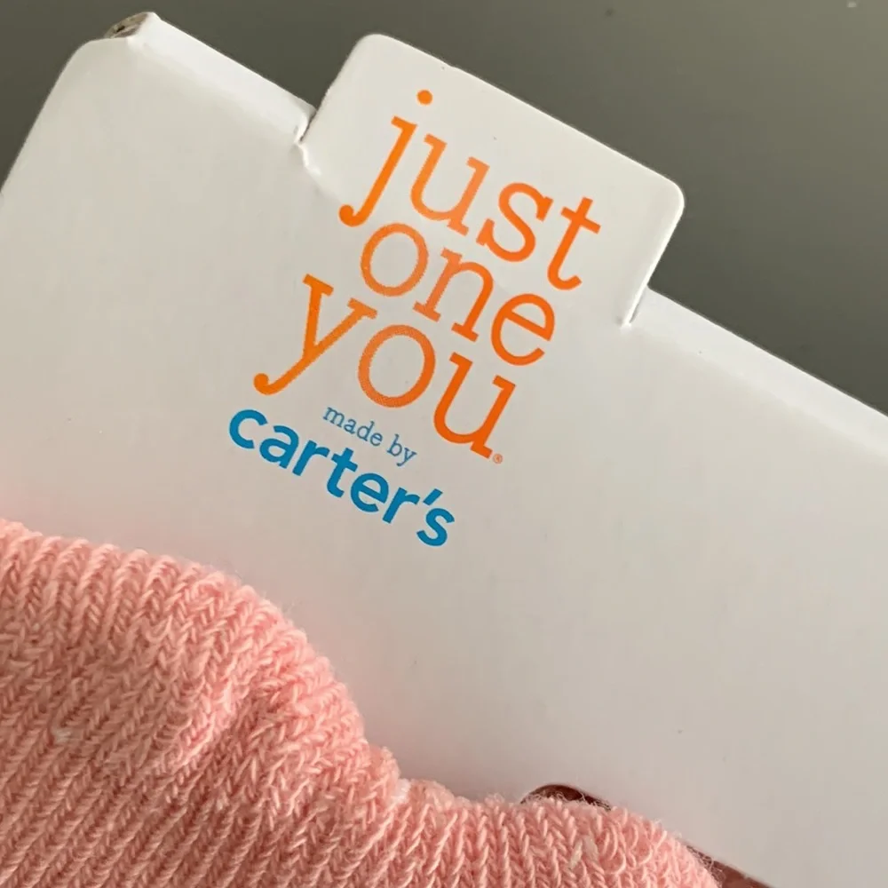 Just One You by Carters Baby Girl’s Alt Terry Socks 6 Pack